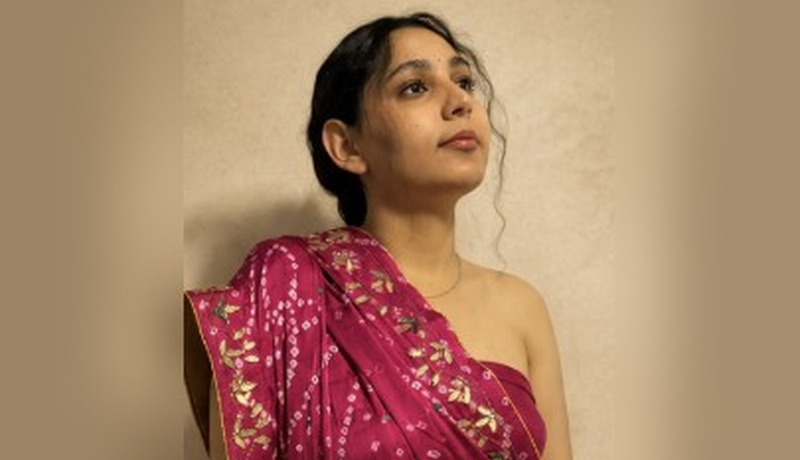 House of Lehar — Rani Bandhani Saree